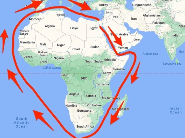 苏伊士运河拥堵,船只或将绕道南非