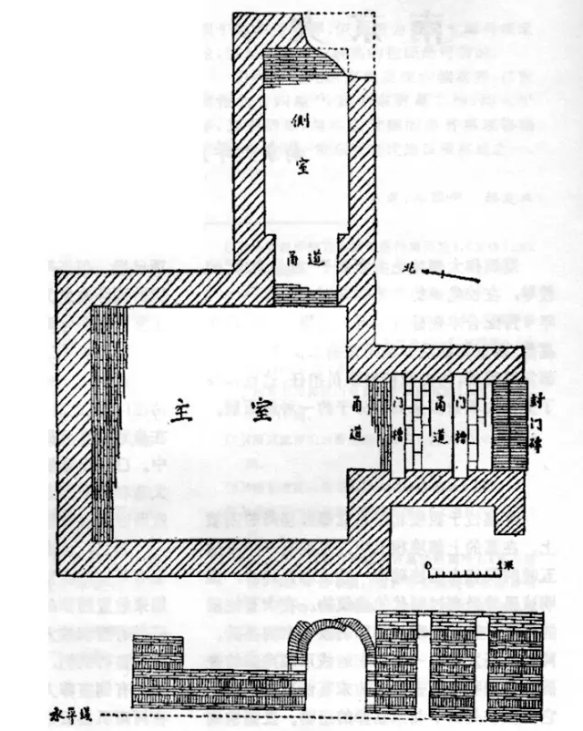 清朝古墓结构图解图片